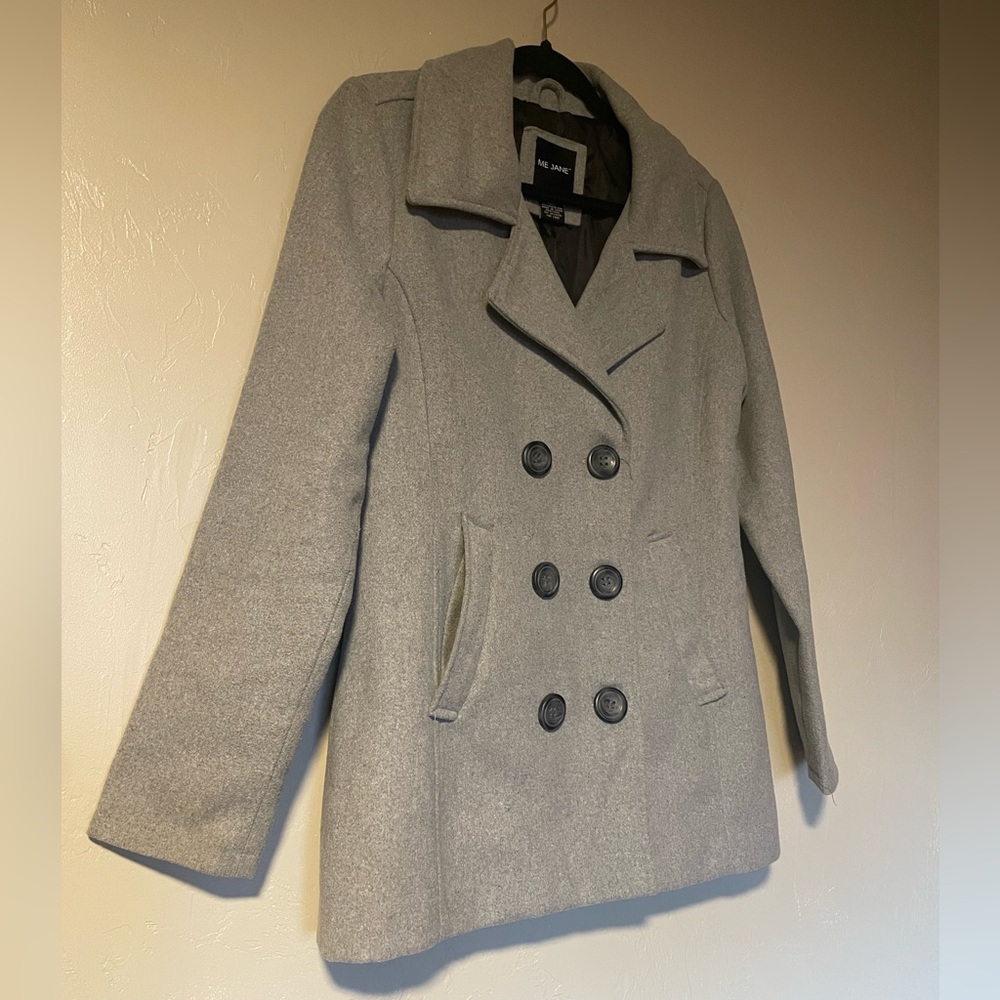 Me Jane Grey Pea Coat